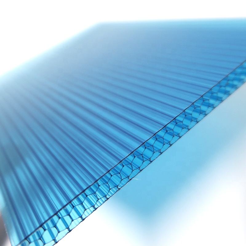 Opal Clear Fire Retardant Compact PC Sheet Polycarbonate Honeycomb Hollow Sheets