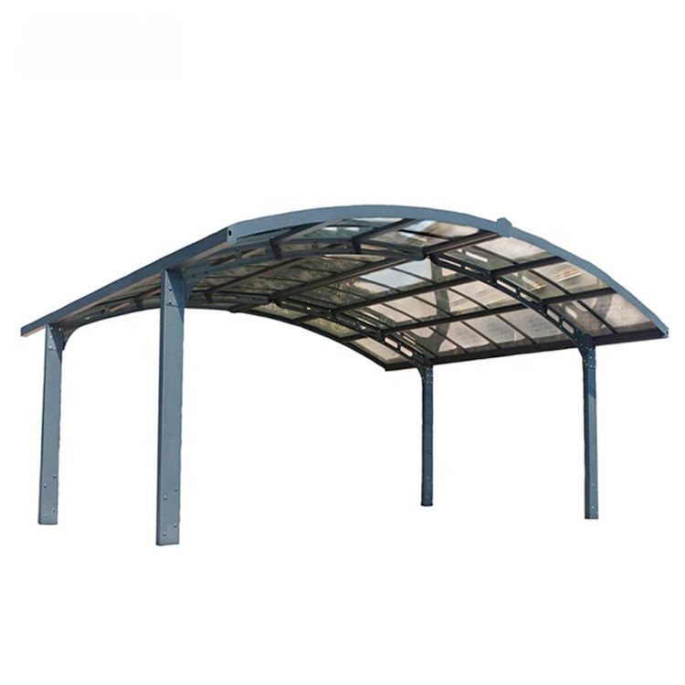 New Design Modern Car Sun Shade Pergola Aluminum Polycarbonate Carport