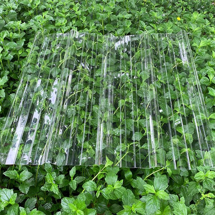 1.5mm 2mm 3mm 4mm Greenhouse Plastic Polycarbonate Solid Corrugated Sheet For Roofing